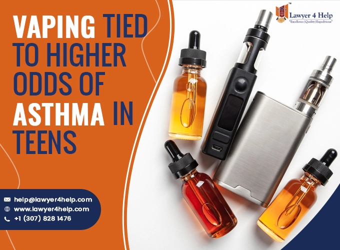 Vaping tied to higher odds of Asthma in teens