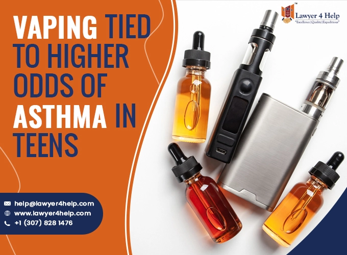 Vaping tied to higher odds of Asthma in Teens